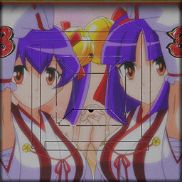 巫女予告の卓背景[卓背景]