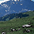 とある高原の背景