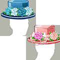 薔薇のシルクハット