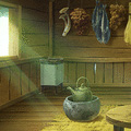 鬼太郎の家の背景