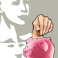 ぶたの貯金箱