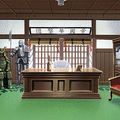 支配人室の背景