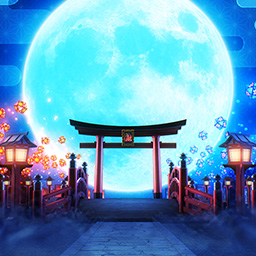 月下の一閃ジャッジの背景